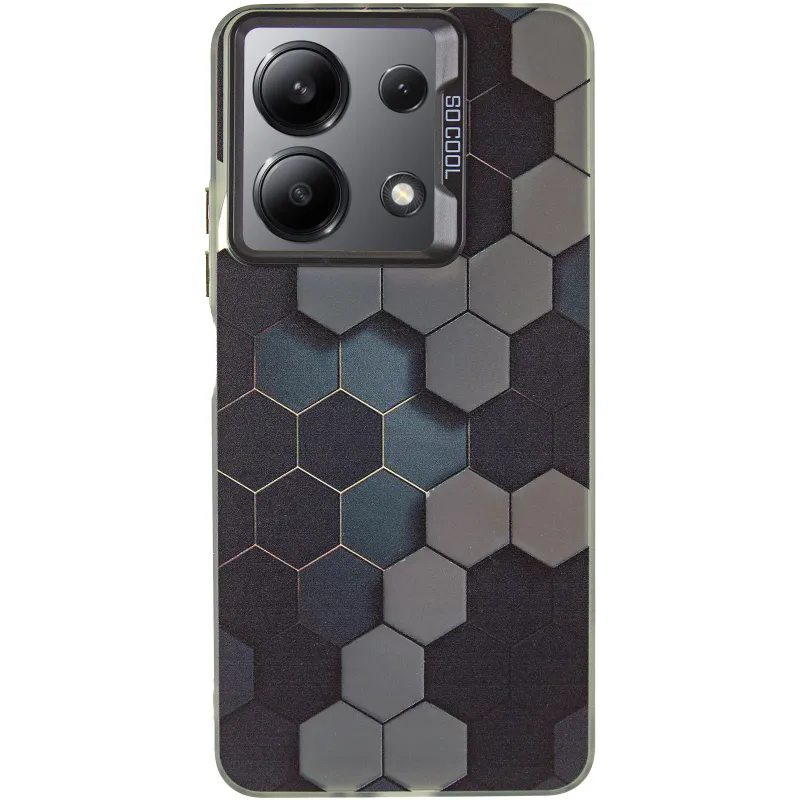 Чохол TPU+PC So Cool для Xiaomi Redmi Note 13 5G Honeycomb — фото 3
