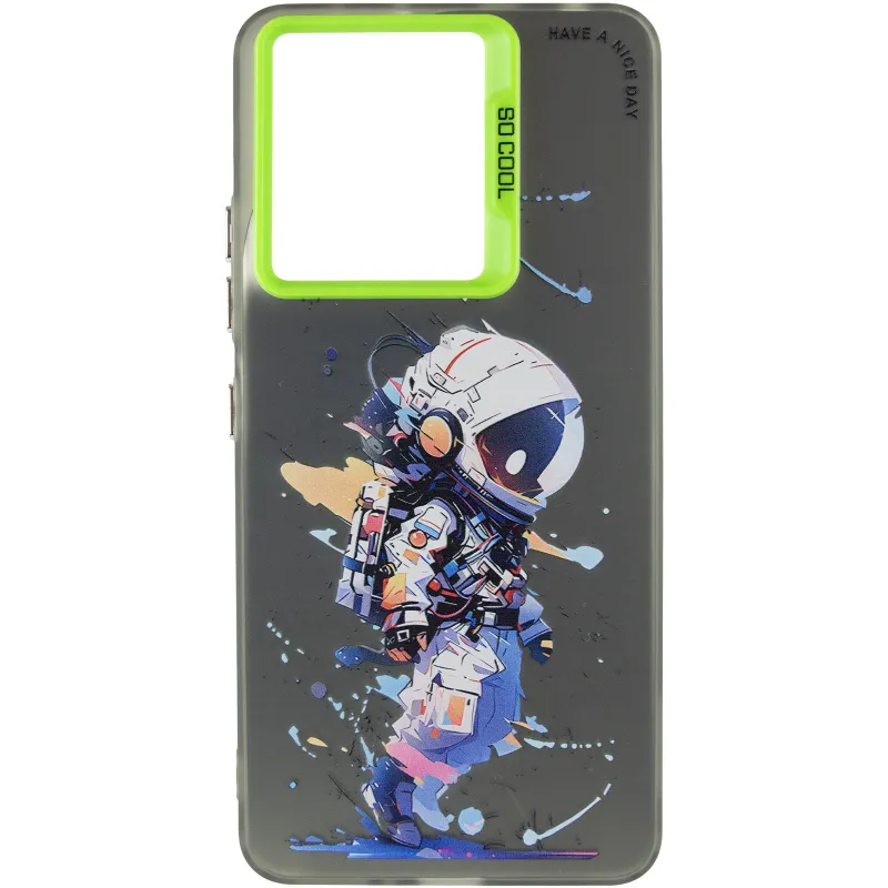 Чохол TPU+PC So Cool для Xiaomi Redmi Note 13 Pro 4G / Poco M6 Pro 4G Astronaut — фото 3