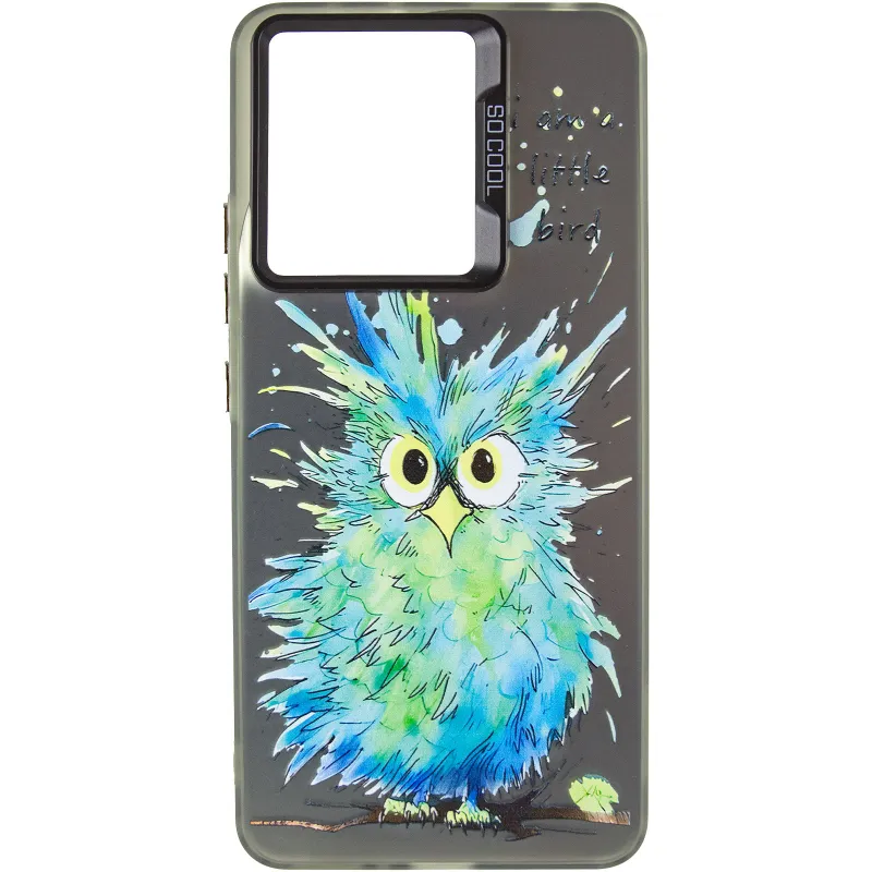 Чохол TPU+PC So Cool для Xiaomi Redmi Note 14 4G Little Bird — фото 3