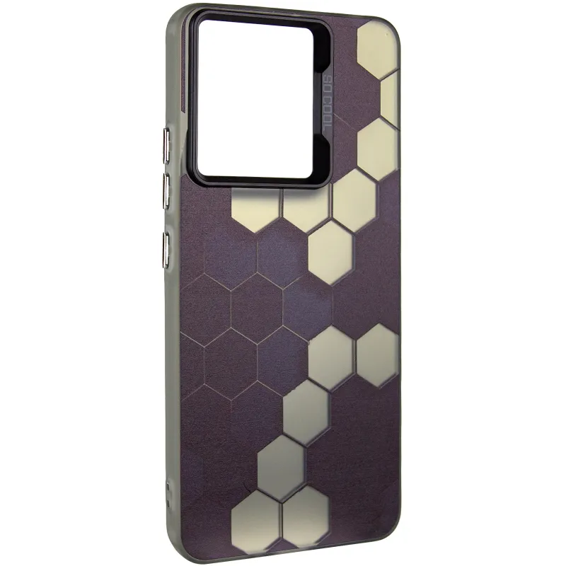 Чохол TPU+PC So Cool для Xiaomi Redmi Note 14 4G Honeycomb