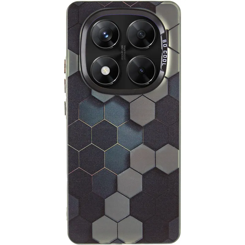 Чохол TPU+PC So Cool для Xiaomi Redmi Note 14 Pro 4G Honeycomb — фото 3