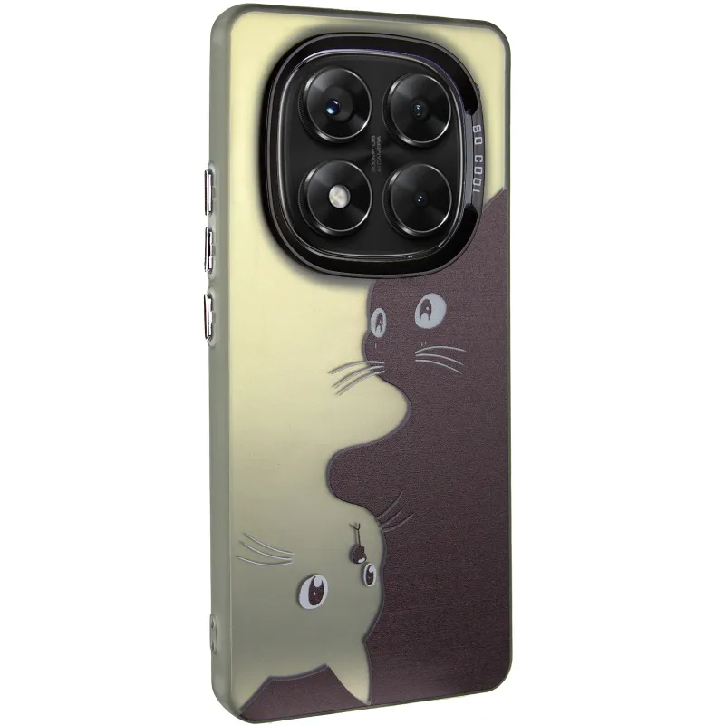 Чохол TPU+PC So Cool для Xiaomi Redmi Note 14 Pro 5G / Poco X7 Cats