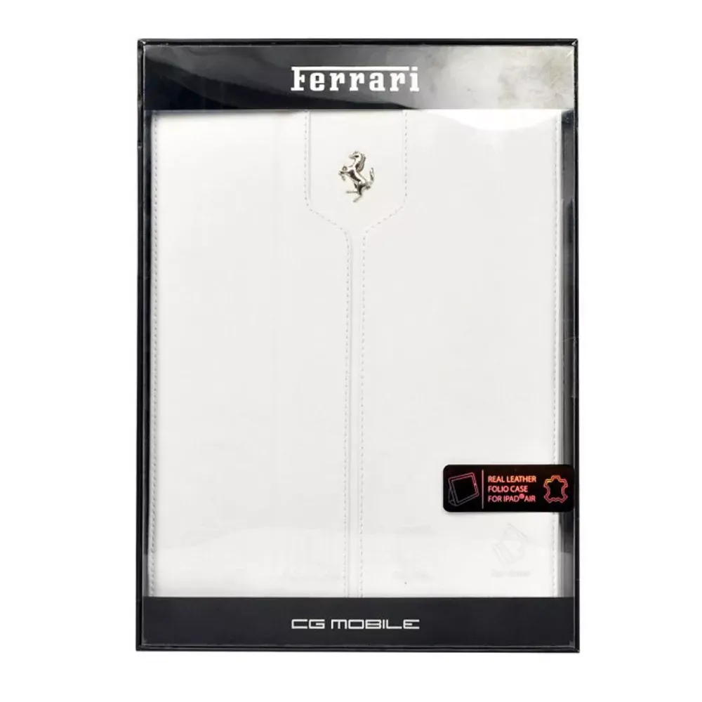 Ferrari Montecarlo Book Folio Case iPad Air White - фото 3
