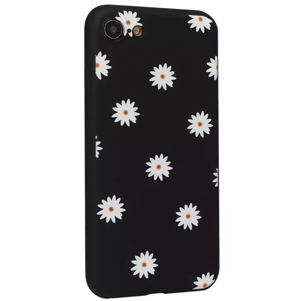 Flowers Series Silicone Matte Case iPhone 7 ; 8 — Design 1 — Различные Apple iPhone 7, Apple iPhone 8