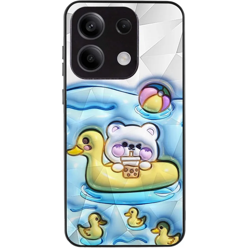 TPU+PC чохол Prisma Fluffie для Xiaomi Redmi Note 13 5G Ducklings — фото 3