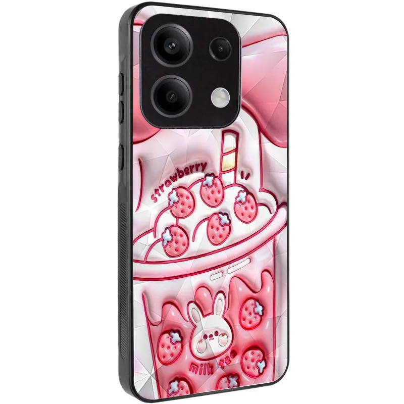 TPU+PC чохол Prisma Fluffie для Xiaomi Redmi Note 13 5G Strawberry