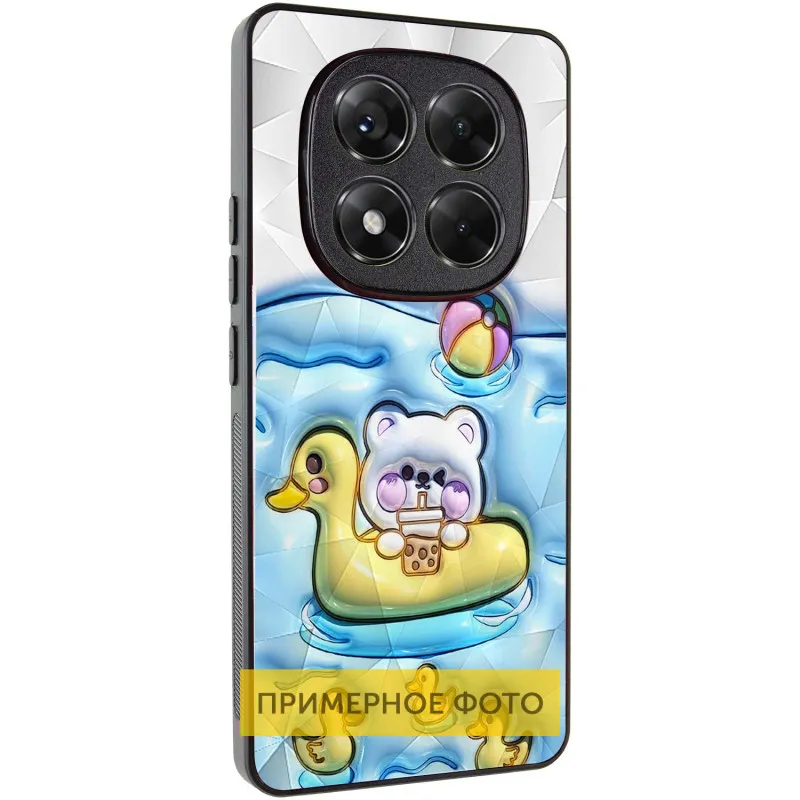 TPU+PC чохол Prisma Fluffie для Xiaomi Redmi Note 14 4G Ducklings