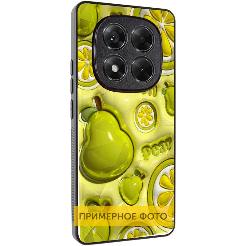 TPU+PC чохол Prisma Fluffie для Xiaomi Redmi Note 14 4G Lemon