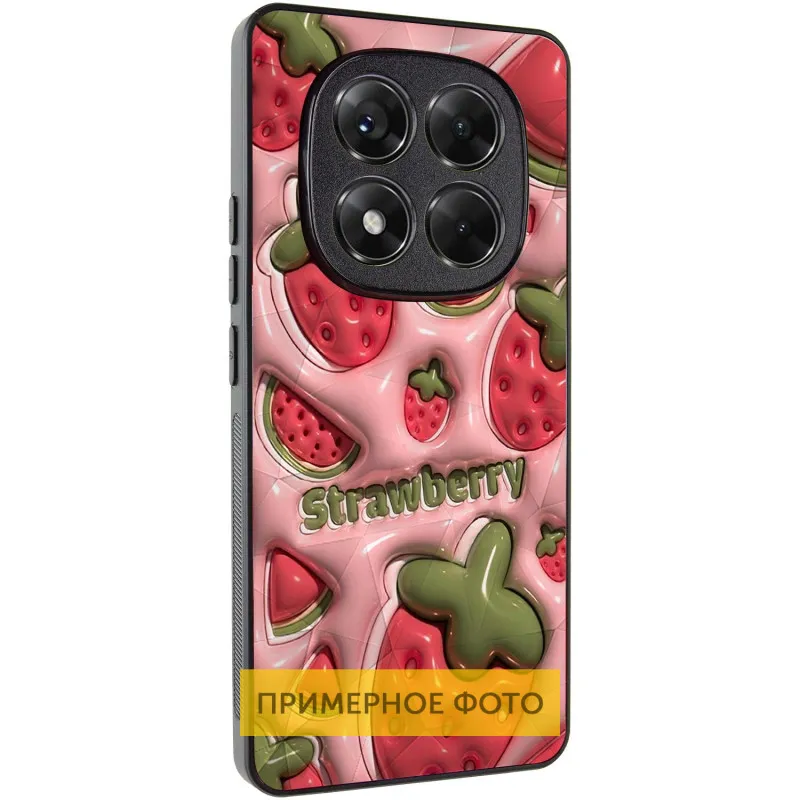 TPU+PC чохол Prisma Fluffie для Xiaomi Redmi Note 14 4G Watermelon