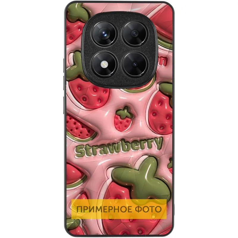 TPU+PC чохол Prisma Fluffie для Xiaomi Redmi Note 14 4G Watermelon — фото 3