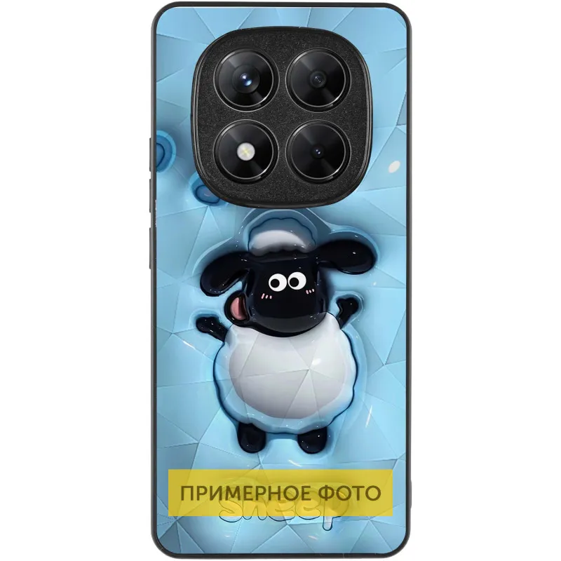 TPU+PC чохол Prisma Fluffie для Xiaomi Redmi Note 14 4G Sheep — фото 3
