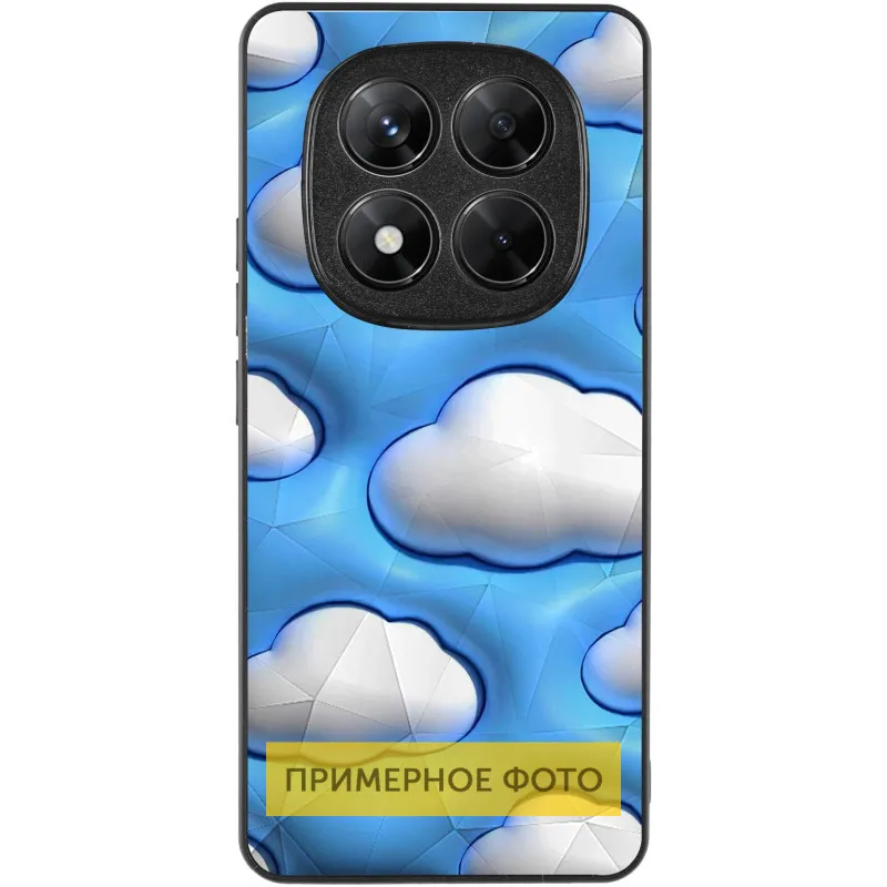 TPU+PC чохол Prisma Fluffie для Xiaomi Redmi Note 14 4G Clouds — фото 3