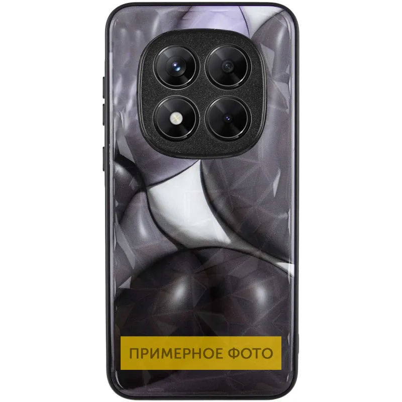 TPU+PC чохол Prisma BubbleGum для Xiaomi Redmi Note 14 4G 3D Grey — фото 3