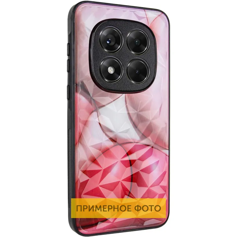 TPU+PC чохол Prisma BubbleGum для Xiaomi Redmi Note 14 4G 3D Pink