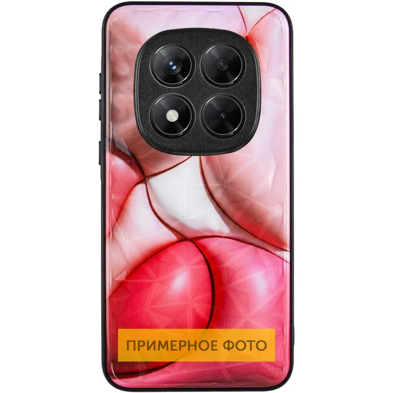 TPU+PC чохол Prisma BubbleGum для Xiaomi Redmi Note 14 4G 3D Pink — фото 3