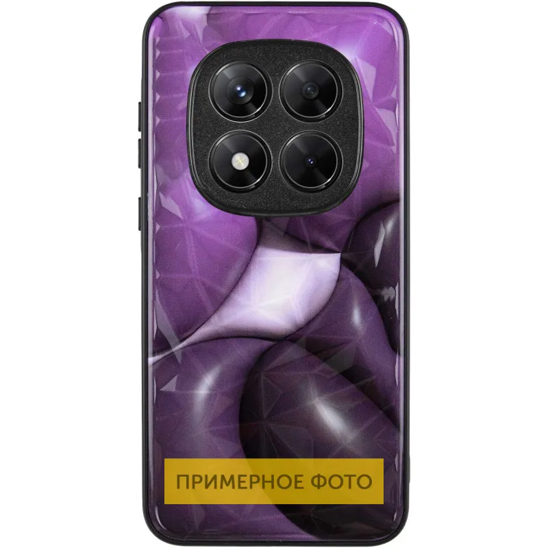 TPU+PC чохол Prisma BubbleGum для Xiaomi Redmi Note 14 4G 3D Purple — фото 3
