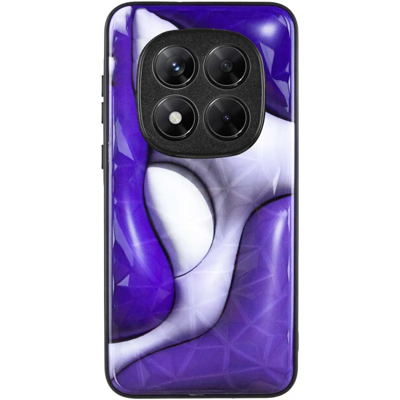 TPU+PC чохол Prisma BubbleGum для Xiaomi Redmi Note 14 Pro 4G 3D Blue — фото 3