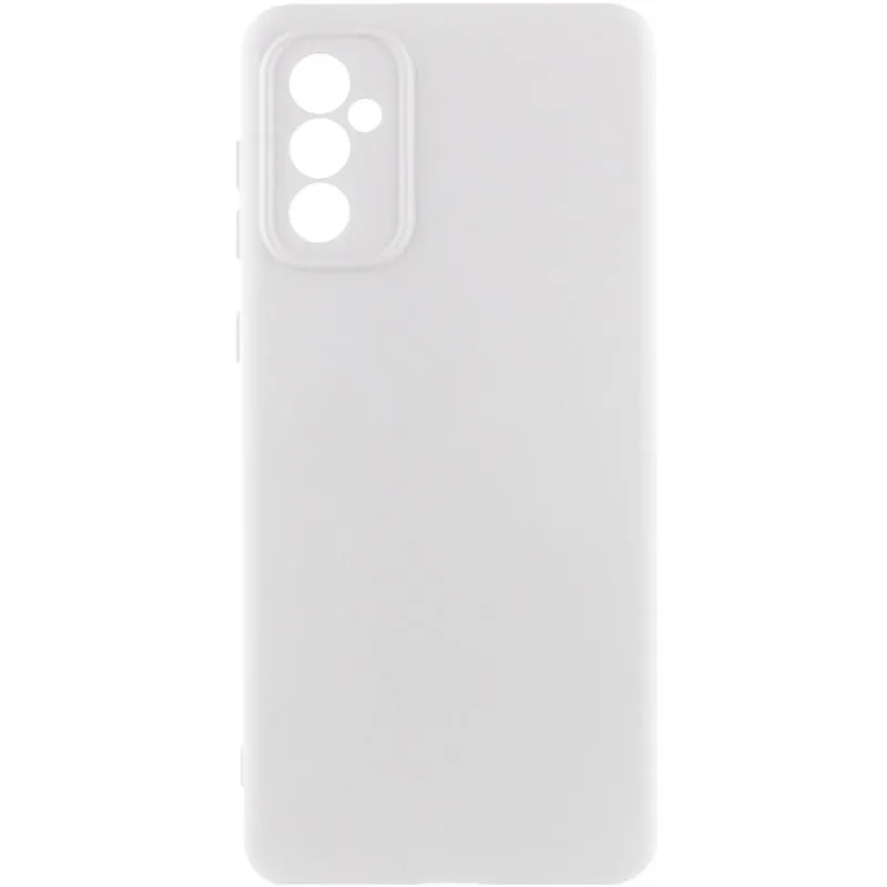 Чохол TPU GETMAN Liquid Silk Full Camera для Samsung Galaxy A36 5G Білий / White