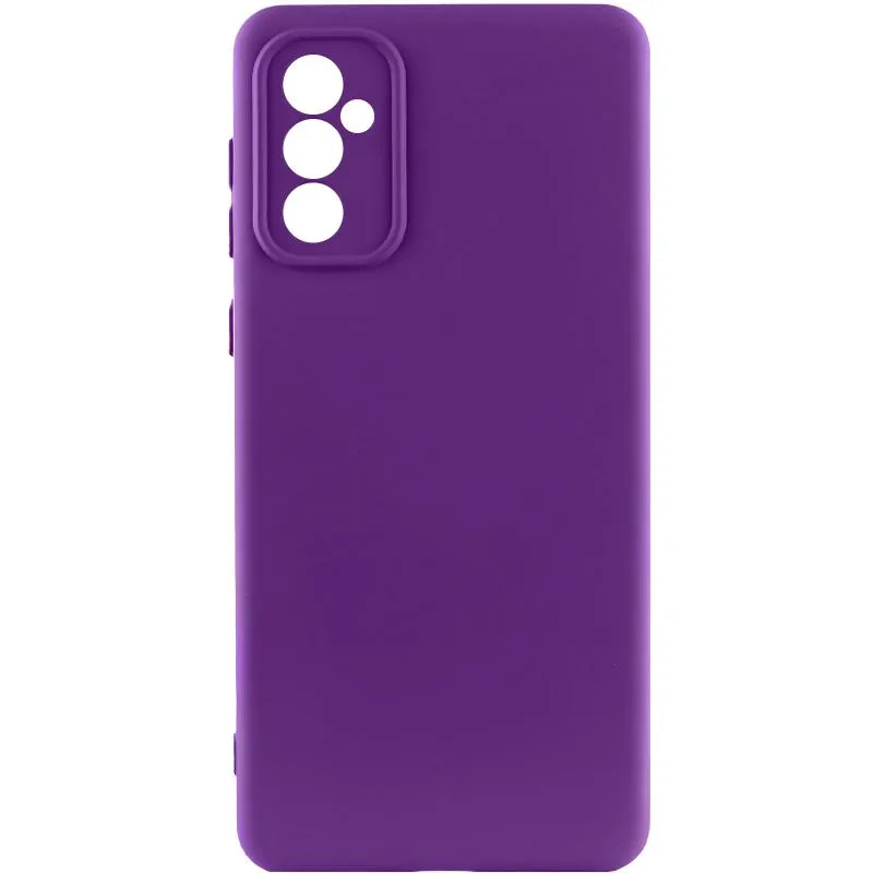 Чохол TPU GETMAN Liquid Silk Full Camera для Samsung Galaxy A36 5G Фіолетовий / Purple
