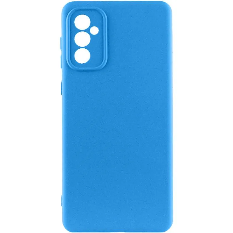 Чохол TPU GETMAN Liquid Silk Full Camera для Samsung Galaxy A36 5G Синій / Royal blue