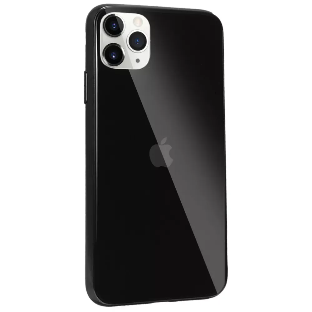 Glass TPU Case iPhone Xs Max — 01 Black