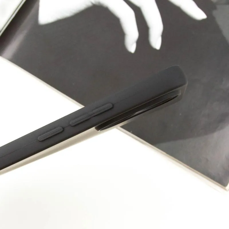 Чохол TPU GETMAN Liquid Silk Full Camera для Xiaomi Redmi Note 13 4G Чорний / Black — фото 3