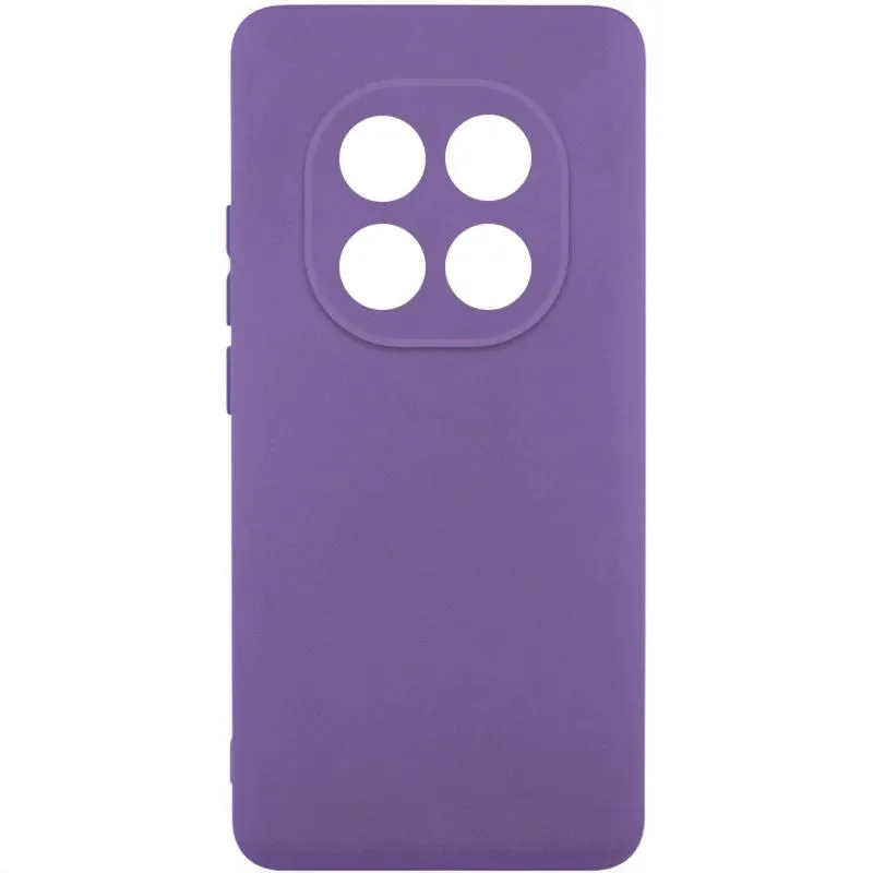 Чохол TPU GETMAN Liquid Silk Full Camera для Xiaomi Redmi Note 14 Pro+ 5G Фіолетовий / Amethyst