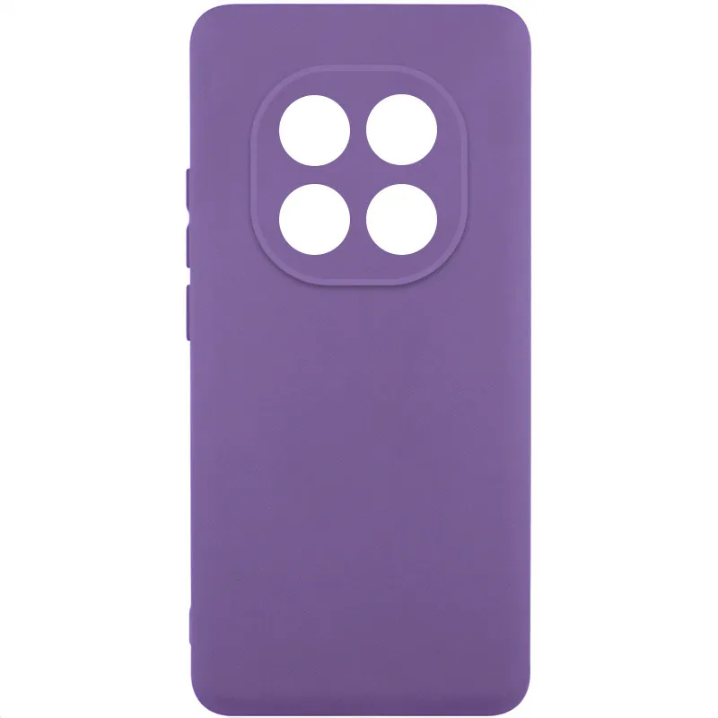 Чохол TPU GETMAN Liquid Silk Full Camera для Xiaomi Redmi Note 14 Pro 5G Фіолетовий / Amethyst