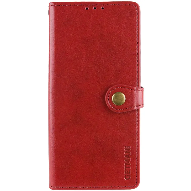 Шкіряний чохол-книжка GETMAN Gallant для Xiaomi Redmi Note 14 Pro 5G / 14 Pro+ Червоний