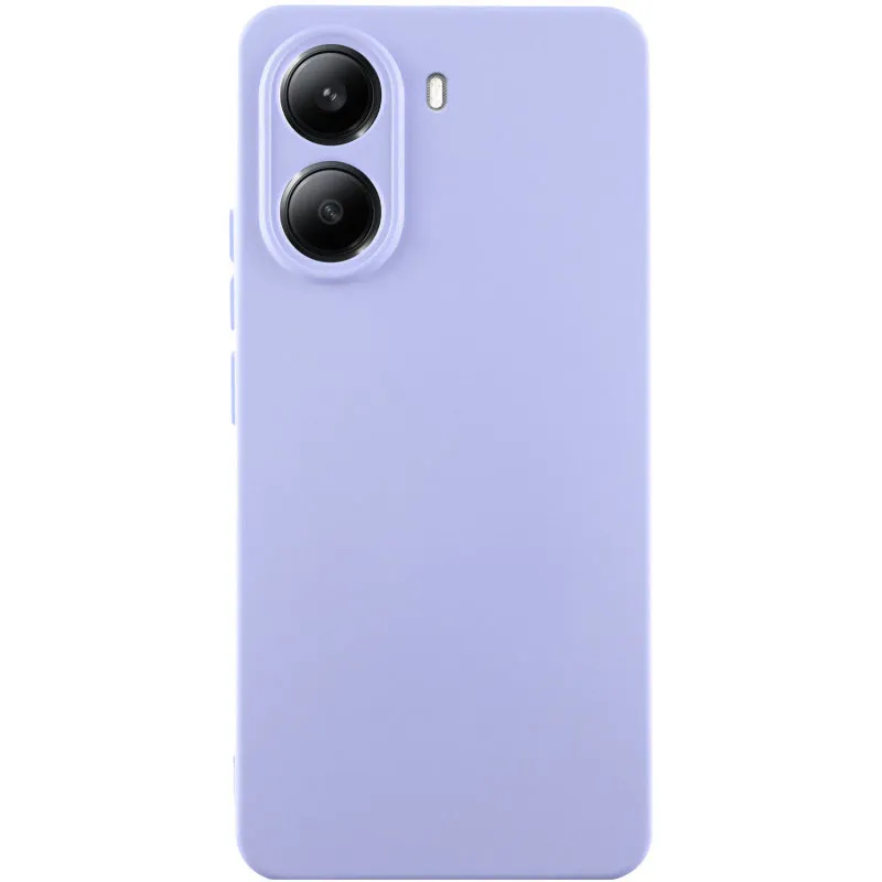 Чохол Silicone Cover Lakshmi Full Camera для Xiaomi Poco X7 Pro Бузковий / Dasheen