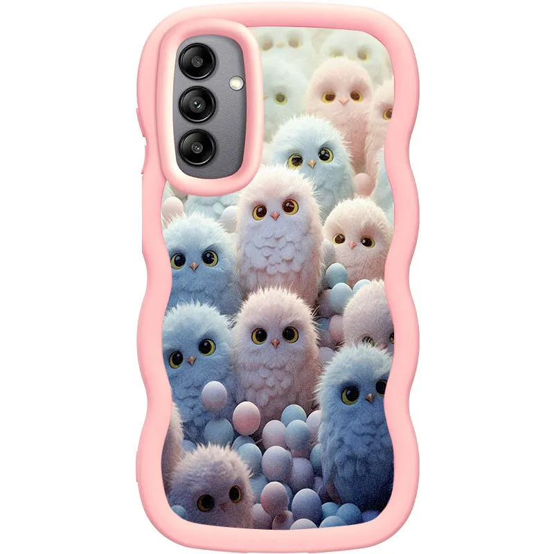 Чохол TPU Cloudy Pictures для Samsung Galaxy A25 5G Owls