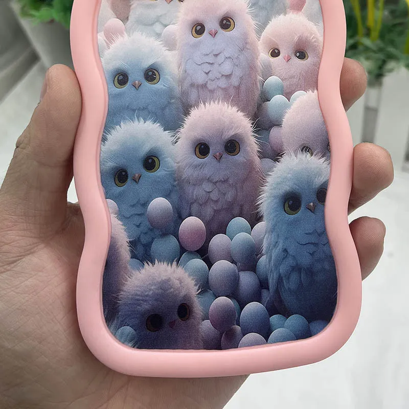 Чохол TPU Cloudy Pictures для Xiaomi Redmi Note 13 4G Owls — фото 3