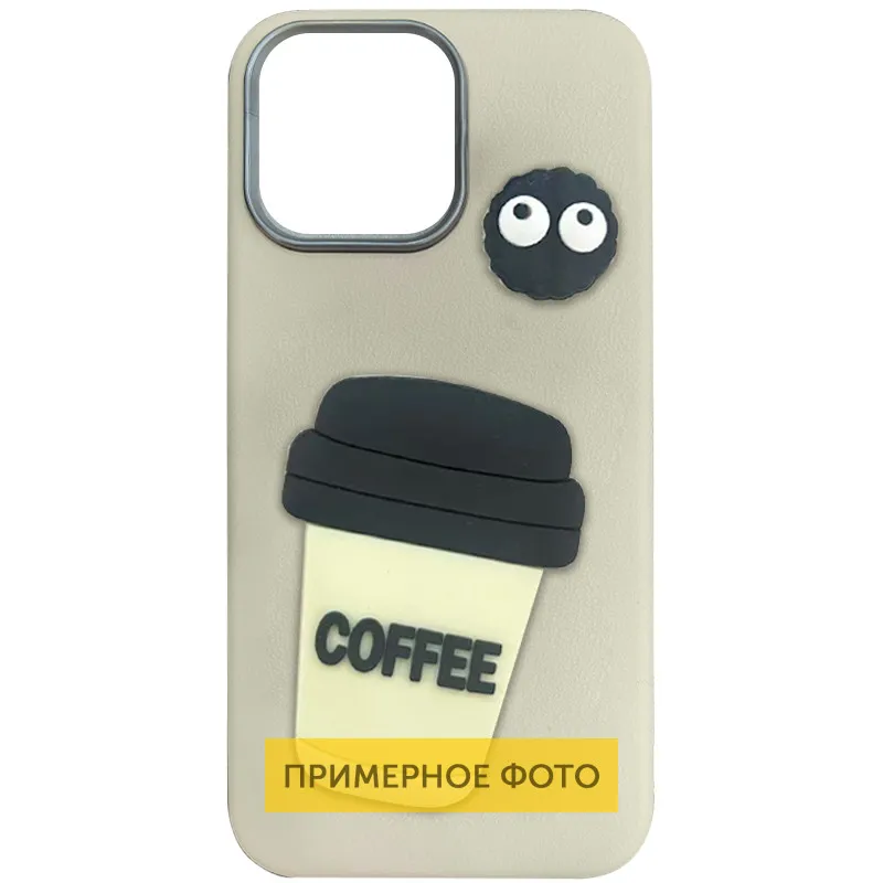 Чохол TPU Leather Toys для Xiaomi Redmi Note 14 Pro 4G Coffee / Sand