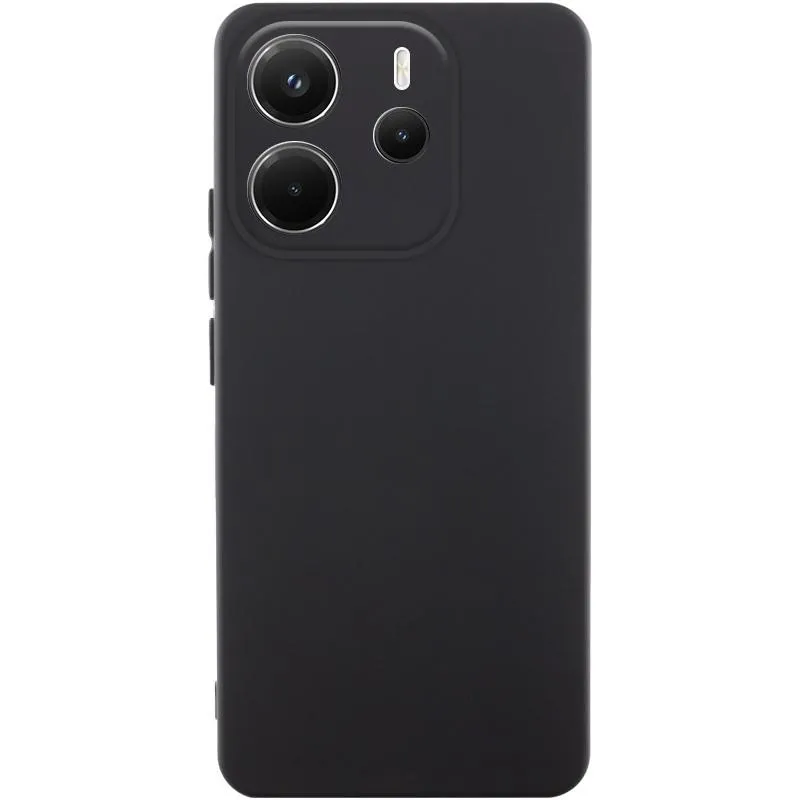 Чохол Silicone Cover Lakshmi Full Camera для Xiaomi Redmi Note 14 4G Чорний / Black