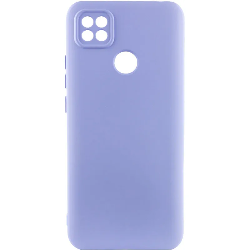 Чохол Silicone Cover Lakshmi Full Camera для Xiaomi Redmi 10A Бузковий / Dasheen