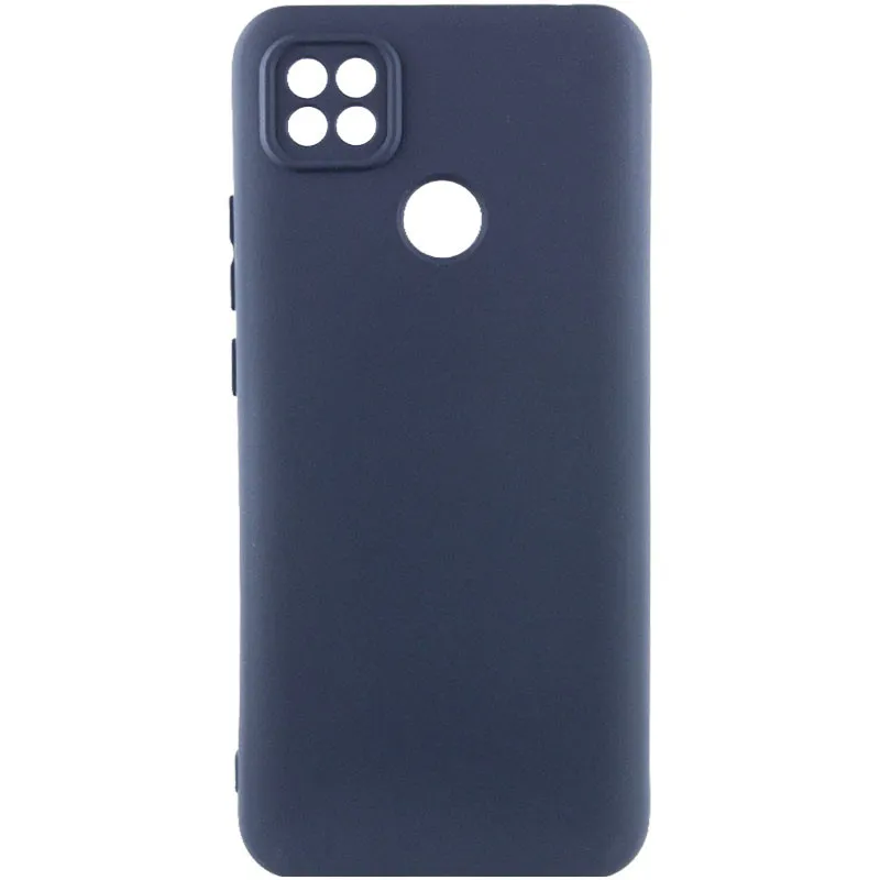 Чохол Silicone Cover Lakshmi Full Camera для Xiaomi Redmi 10A Темно-синій / Midnight blue