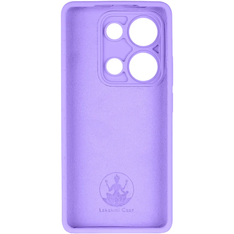 Чохол Silicone Cover Lakshmi Full Camera для Xiaomi Redmi Note 14S Бузковий / Dasheen — фото 5