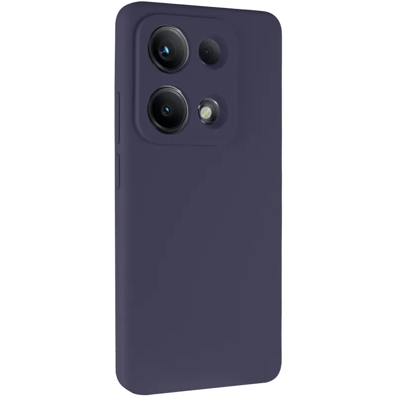 Чохол Silicone Cover Lakshmi Full Camera для Xiaomi Redmi Note 14S Темно-синій / Midnight blue
