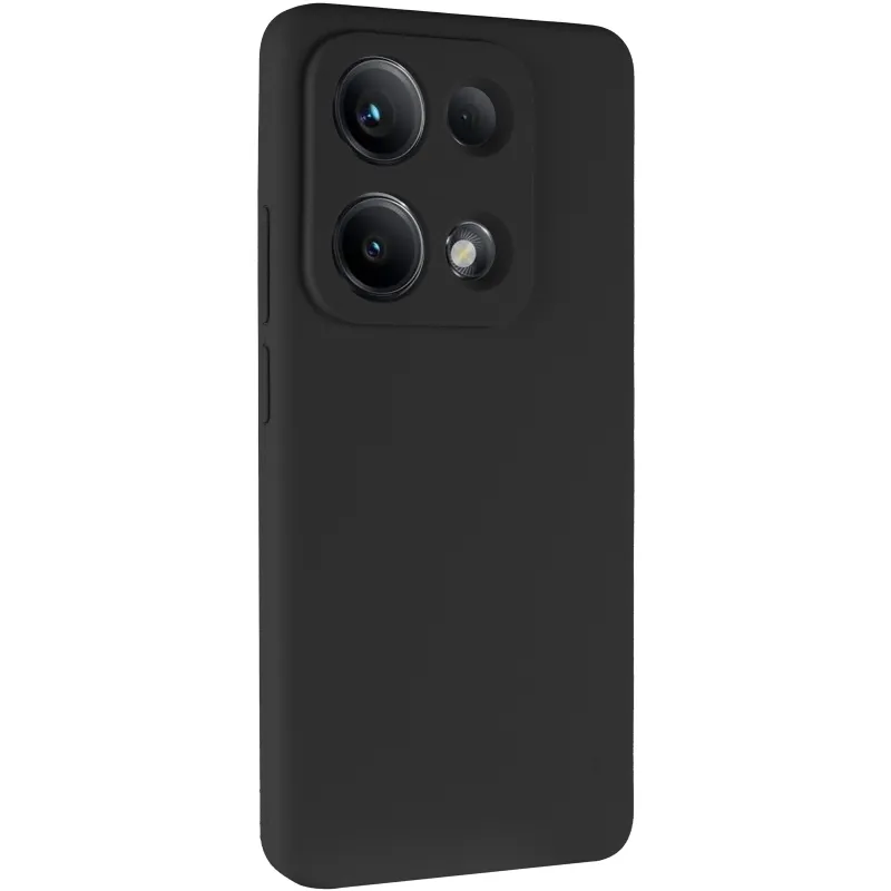 Чохол Silicone Cover Lakshmi Full Camera для Xiaomi Redmi Note 14S Чорний / Black