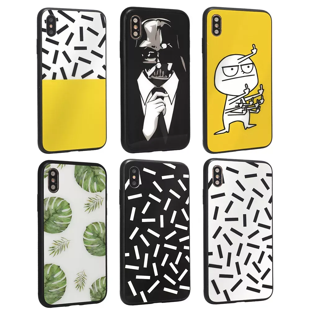 Glass with print TPU Case iPhone 7 — Costume - фото 3