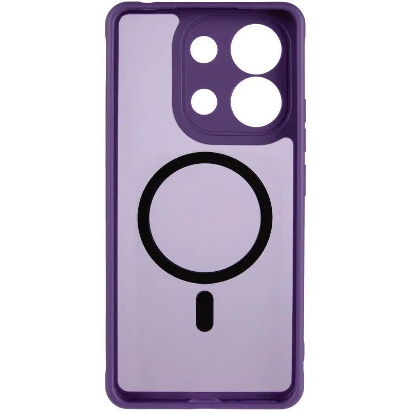 Чохол TPU Bloom with Magnetic Fit для Xiaomi Redmi Note 13 4G Purple — фото 3