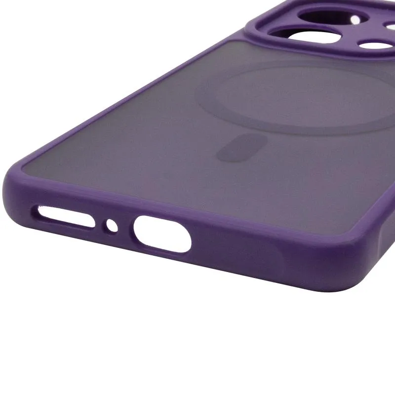 Чохол TPU Bloom with Magnetic Fit для Xiaomi Redmi Note 13 4G Purple — фото 5