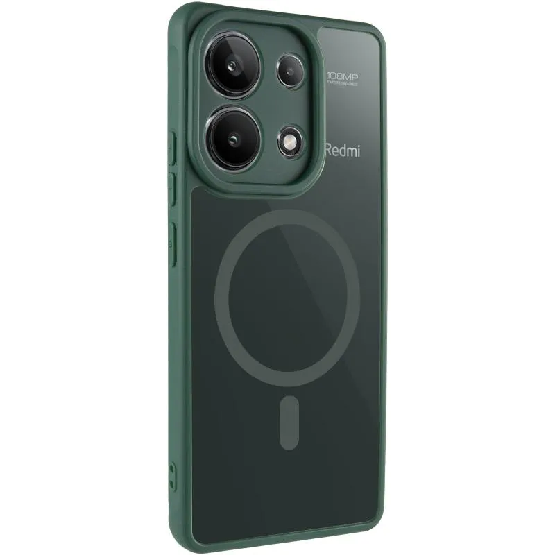 Чохол TPU Bloom with Magnetic Fit для Xiaomi Redmi Note 13 4G Green