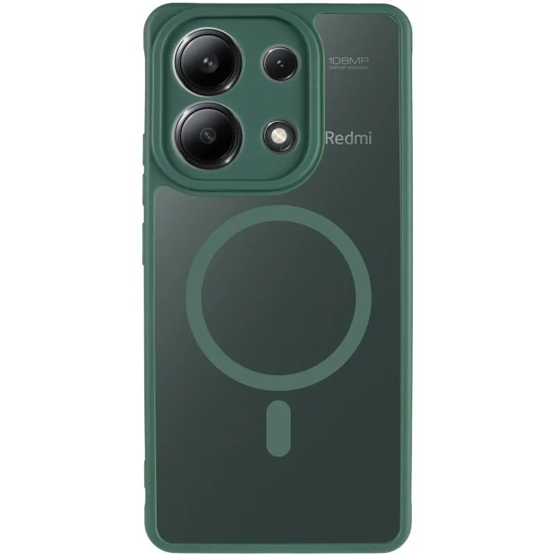 Чохол TPU Bloom with Magnetic Fit для Xiaomi Redmi Note 13 4G Green — фото 2