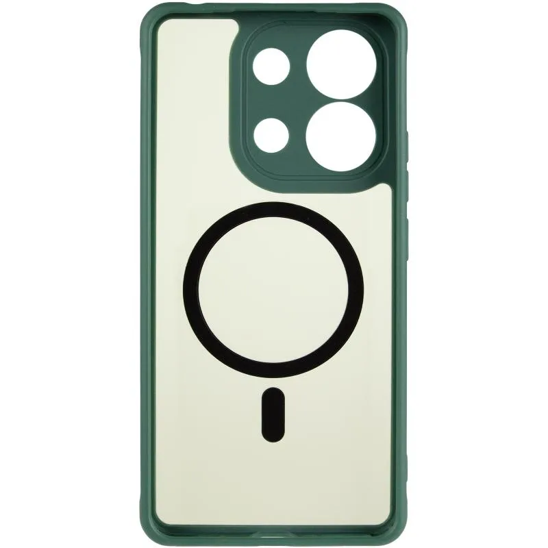 Чохол TPU Bloom with Magnetic Fit для Xiaomi Redmi Note 13 4G Green — фото 3