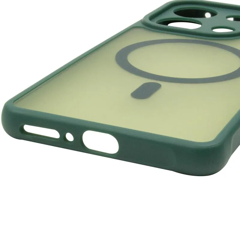 Чохол TPU Bloom with Magnetic Fit для Xiaomi Redmi Note 13 4G Green — фото 5