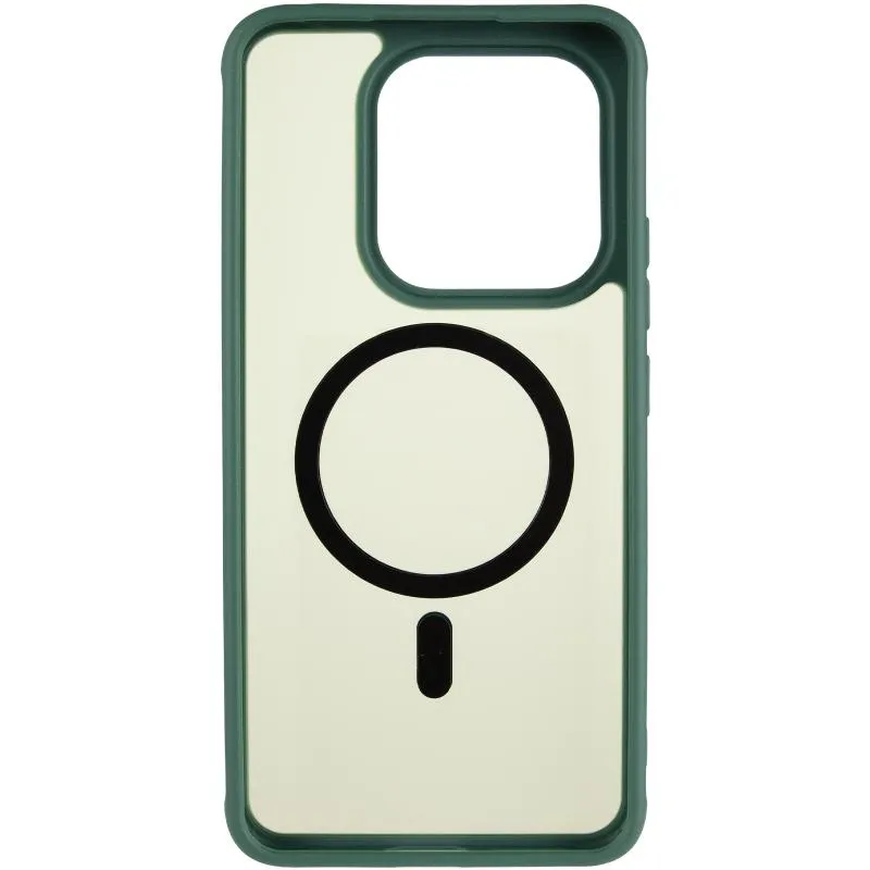 Чохол TPU Bloom with Magnetic Fit для Xiaomi Redmi Note 14 4G Green — фото 3