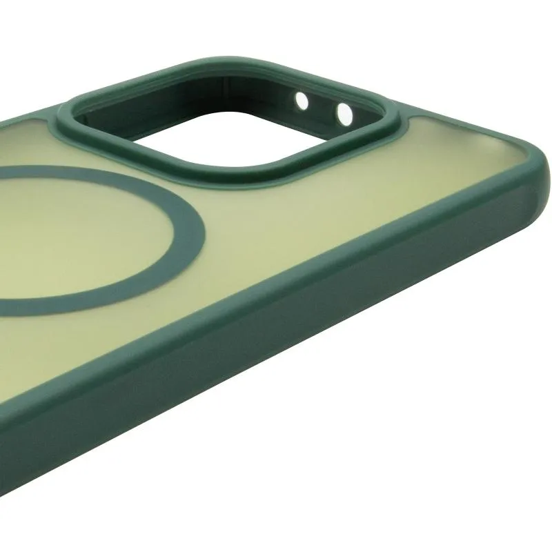 Чохол TPU Bloom with Magnetic Fit для Xiaomi Redmi Note 14 4G Green — фото 4