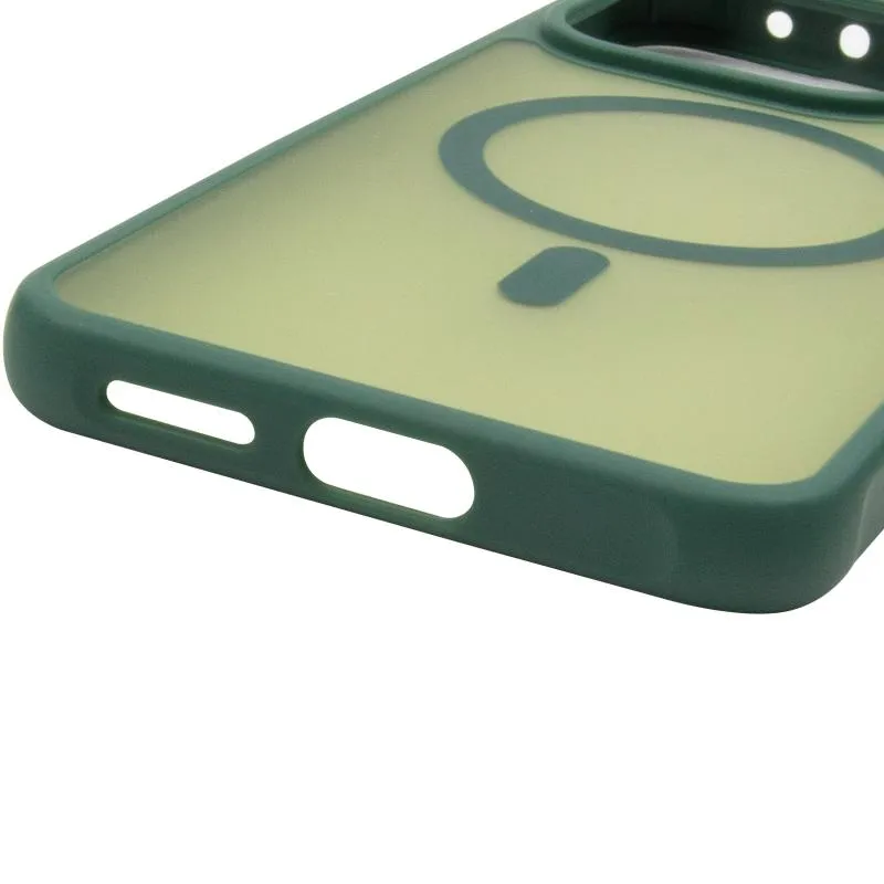 Чохол TPU Bloom with Magnetic Fit для Xiaomi Redmi Note 14 4G Green — фото 5