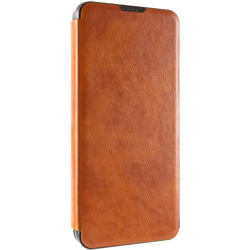 Шкіряний чохол-книжка Belora для Samsung Galaxy A55 Brown
